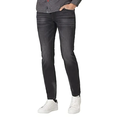 Abbildung von Timezone Herren Slim Scotttz Freizeithose, Light Used Black Wash, 33W / 34L EU
