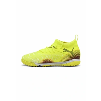 Abbildung von Puma Future 8 Match Fußballschuh Nocken für Kinder, Größe: 35.5, Yellow alert black sun struck Schuhe