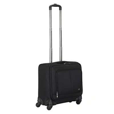 Abbildung von Rivacase Rollkoffer, Trolley Bag, 20 Zoll Notebookfach bis zu 15,6 Zoll, Zubehörfach, 360 Rollen
