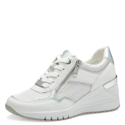 Abbildung von Marco Tozzi Sneaker low, Damen, Größe: 40, White comb Schuhe