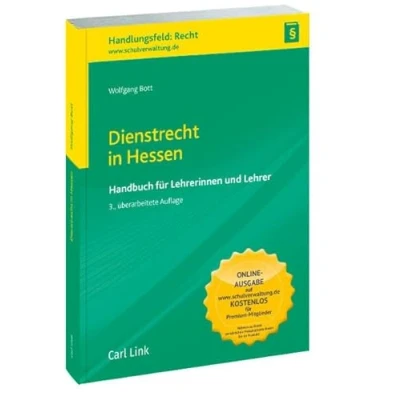 Abbildung von Dienstrecht in Hessen: Handbuch für Lehrerinnen und Lehrer (Praxishilfen Schule)