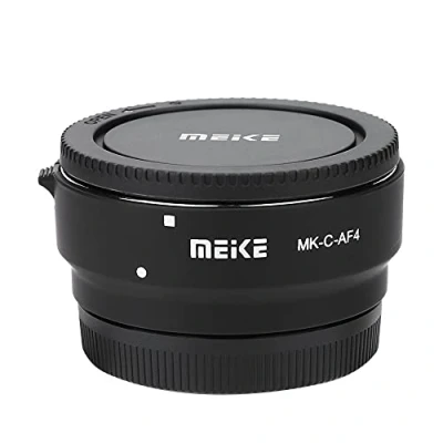 Abbildung von Autofokus Adapter Objektivadapter Lens MK C AF4 Adapterring Ersatz für Canon EOS M Mount Kameras auf EF S Objektiv