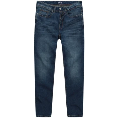Abbildung von John F. Gee Jeans Straight Leg, Herren, Größe: 52, Dark blue denim