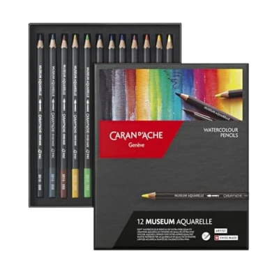 Abbildung von Caran d&#039;Ache 3510.312 Museum Aquarellstifte Set 12er