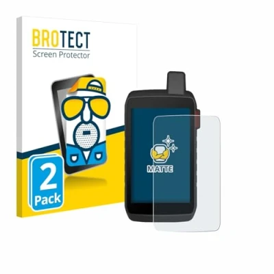 Abbildung von BROTECT Entspiegelungs Schutzfolie für Garmin Montana 760i (2 Stück) Matte Displayschutz Folie, Anti Reflex, Fingerprint