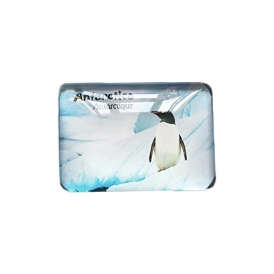 Abbildung von 3D Antarktis Pengu Kühlschrank Magnet Kristall Glas Handgemachte Tourist Travel Souvenir Sammlung Geschenk Whiteboard Magnetischen Aufkleber Dekoration