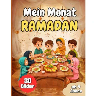 Abbildung von Mein Monat Ramadan: Wunderschönes islamisches Malbuch zum Ramadan für Kinder ab 4 Jahren