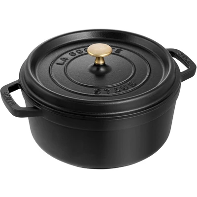 Abbildung von Staub Bratpfanne Cocotte Schwarz ø 30 cm / 8.35 Liter