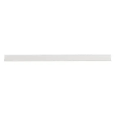 Abbildung von DONAU Universal Klemmschienen / 10 Stück/Klemmschiene DIN A4/ 4mm für circa 40 Blatt/Klemmleiste Sichtschutzstreifen/Befestigungs clips/PVC Kunststoff/Transparente