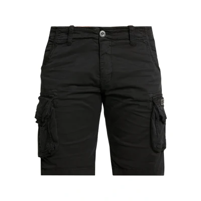 Abbildung von Alpha Industries CREW Shorts, Herren, Größe: 38, Black