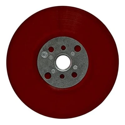 Abbildung von 3M Hochleistungs Stützteller, rot, 115 mm, M14, flach, weich, 1 Stück / Karton