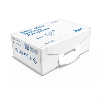 Abbildung von Hawe Transparent Matrizen Refill Molar 50