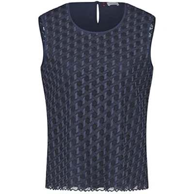 Abbildung von GERRY WEBER Damen 160051 31523 Bluse, Blueberry, 46