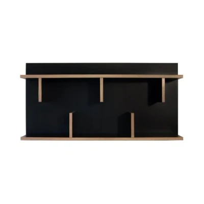 Abbildung von TemaHome Bern 90 Wandregal, 90x23x11 cm schwarz