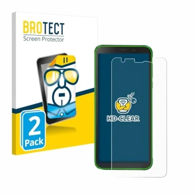 Abbildung von BROTECT (2 Stück Schutzfolie für Blackview BV6300 Pro Displayschutz Folie Ultra Klar
