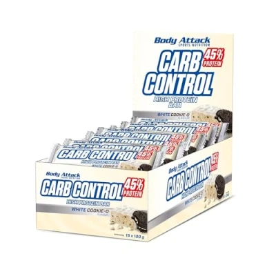 Abbildung von Body Attack Sports Nutrition Carb Control (15x100g) (White Cookie o)