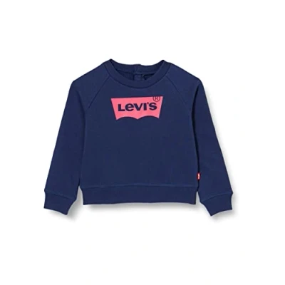 Abbildung von Levi&#039;s Kids Lvg ket item logo crew Baby Mädchen 3 Jahre Medieval Blue