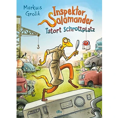 Abbildung von Inspektor Salamander Tatort Schrottplatz: Cooler Comic zum Vorlesen ab 7 (Die Reihe, Band 1)