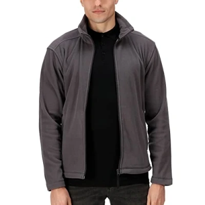 Abbildung von Regatta Vollreißverschluss Microfleece Jacke für Herren XL Grau