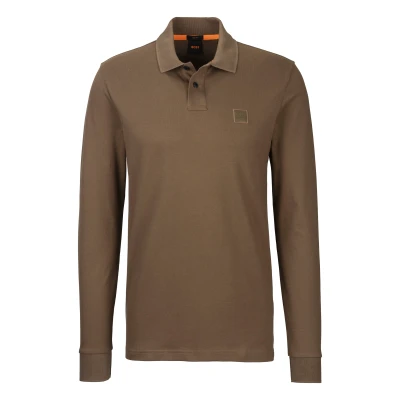 Abbildung von BOSS Passerby Poloshirt, Herren, Größe: Small, Open green twentyeight