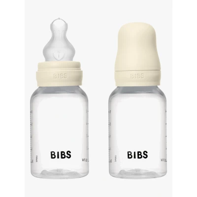 Abbildung von BIBS Slow Flow Fläschchen Silicone 2er Pack 150 ml, Ivory