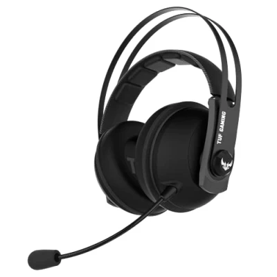 Abbildung von ASUS TUF Gaming H7 Headset (kabelgebunden, 7.1 Virtual Surround Sound, geeignet für PC, PS4, Xbox) schwarz / gun metal