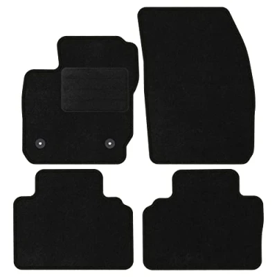 Abbildung von Ideal angepasst Velourmatten Automatten CARMATS passend für Ford Transit Courier 2014