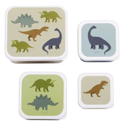 Abbildung von A Little Lovely Company Lunchbox Set, Dinosaur