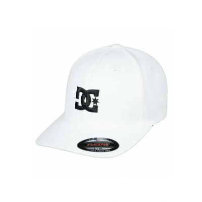 Abbildung von DC Shoes STAR 2 FLEX FIT Cap, Herren, Größe: S/M, White/black