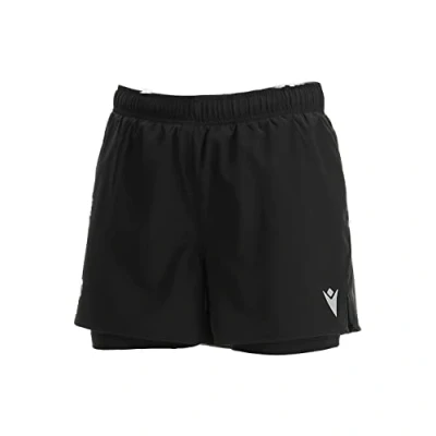Abbildung von Macron Damen Padel Cb Carolina Short Blk, Schwarz, L