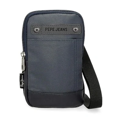 Abbildung von Pepe Jeans Hatfield Messengerhülle Blau 10,5x18x2 cms Polyester, blau, Talla única, Umhängetasche