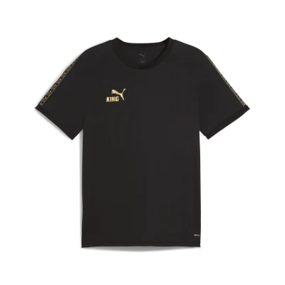 Abbildung von Puma KINGtouch Fußballtrikot Herren Mit Plain Black/Gold Größe: S