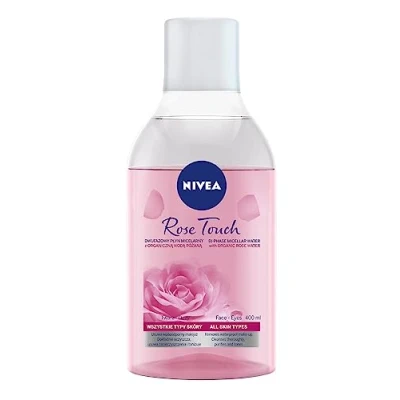 Abbildung von NIVEA Miceler Flüssigkeit mit organischem Rosenholz Wasser Rose Touch 400 ml