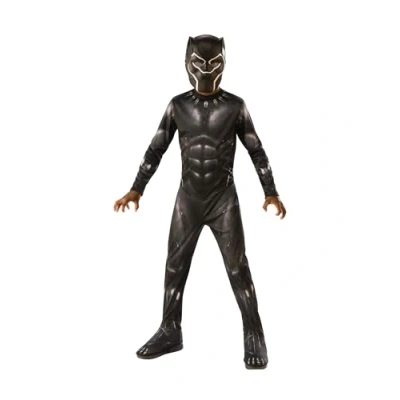 Abbildung von Marvel Avengers Black Panther Kostüm mit Maske, 3 5 Jahre