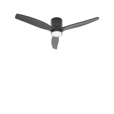 Abbildung von Lucande LED Außen Deckenventilator Sorin, schwarz, DC, leise
