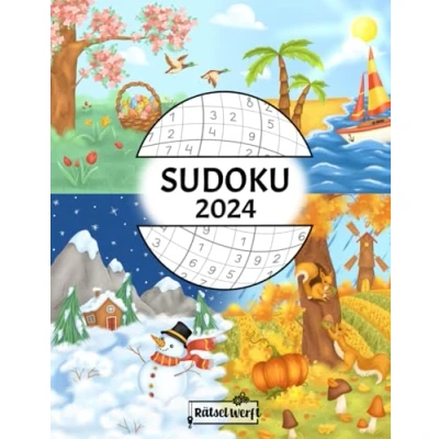 Abbildung von Sudoku 2024: Buch für Erwachsene mit 366 datierten Rätseln von Leicht Schwer