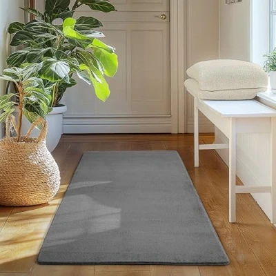 Abbildung von SIMPEX24 Teppich Unicolor Einfarbig, Läufer, Höhe: 11 mm, Perfekt geeignet für Wohnzimmer, Schlafzimmer,Kinderzimmer