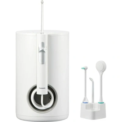 Abbildung von Panasonic Munddusche EW 1614 W503, Aufsätze: 4 St., 10 einstellbare Wasserdruckstufen und vielseitiger Lieferumfang
