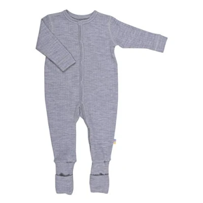 Abbildung von Joha Pyjama für Kinder, Größe: 68/74, Hellgrau meliert