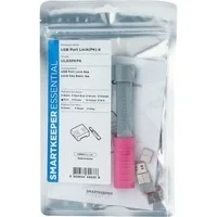 Abbildung von SmartKeeper ESSENTIAL / 6 x USB A Port Blockers mit 1 Lock Key Basic Pink
