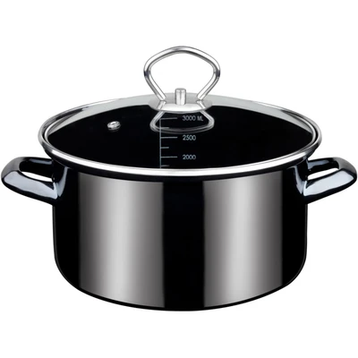 Abbildung von GSW Fleischtopf &quot;Profi Black Star&quot;, Stahl Emaille, (1 tlg.), Induktion
