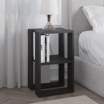Abbildung von Decortie Nachttisch Lonie, Modern Nachttisch, Schlafzimmermöbel, 34 x 30 55 cm