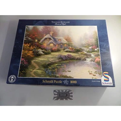 Abbildung von Schmidt Spiele Thomas Kinkade Cottage 1000 Teile Puzzle