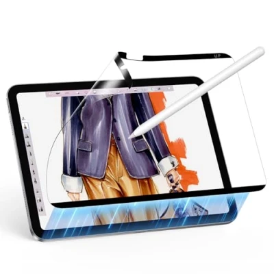 Abbildung von ESR Paper Feel Magnet Schutzfolie Kompatibel mit iPad 10 Generation (2022), Papiergefühltes Schreiben/Zeichnen, Abnehmbar und wiederverwendbar, Matte Folie