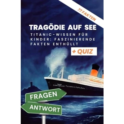 Abbildung von Tragödie Auf See Titanic: Wissen für Kinder: Faszinierende Fakten enthüllt: Kompetentes Sachwissen mit Frage und Antworten, die dich zum Titanic Junior Experten machen .Für Kinder ab 6 Jahren + Quiz