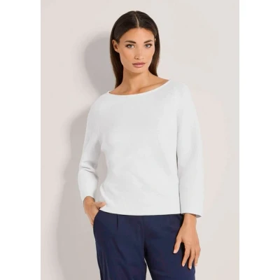 Abbildung von MADELEINE Strickpullover Pullover in modischer Kurzform