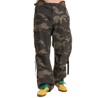 Abbildung von Brandit Herren Kapuzenpullover, Herren, Größe: Medium, Olive camo