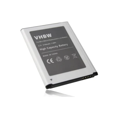 Abbildung von vhbw Akku kompatibel mit Samsung Galaxy GT i9301, S3 Neo, S3, i9305 LTE, i9305, LTE Handy Smartphone Telefon (2100mAh, 3,7V, Li Ion)