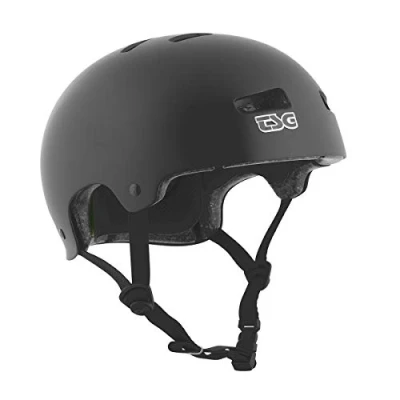 Abbildung von TSG Erwachsene Kraken Solid Color Helm, Satin Black, S/M