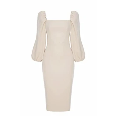 Abbildung von Swing Fashion Women&#039;s Giselle Beige 38 Dress, M